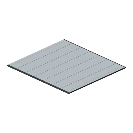 Grow Deck Floor Base (Generation Ship Hydroponics)