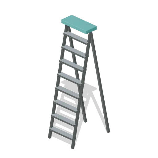 Route Setting Ladder (Indoor Climbing and Bouldering Gym)