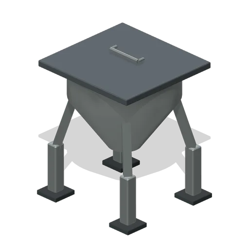 Chalk Waste Hopper (Indoor Climbing and Bouldering Gym)