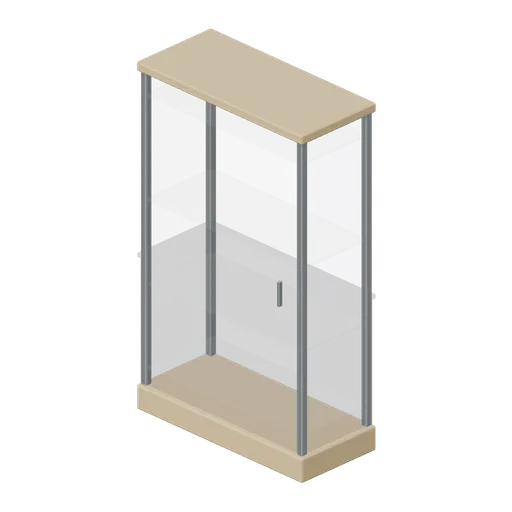Miniature Display Cabinet (Tabletop Hobby Store and Club)