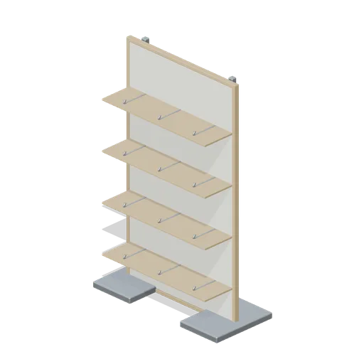 Retail Peg Display (Tabletop Hobby Store and Club)