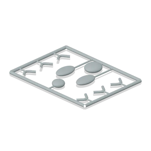 Component Sprue Frame (Tabletop Hobby Store and Club)