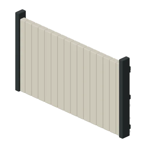 Upper Single Lock Gate (Canal Boats and Lock Operations)
