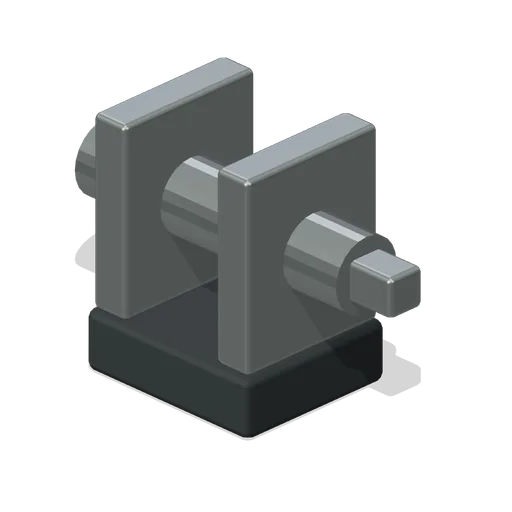 Paddle Winding Spindle (Canal Boats and Lock Operations)