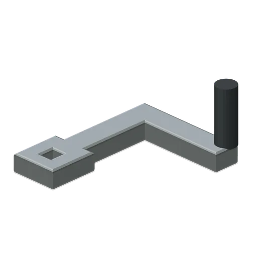 Lock Windlass (Canal Boats and Lock Operations)