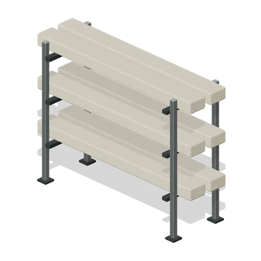 Stop Plank Rack (Canal Boats and Lock Operations)