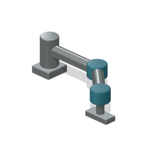 Articulated Phoropter Arm (Optician and Optical Lens Workshop)