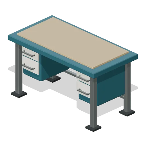 Spectacle Fitting Desk (Optician and Optical Lens Workshop)
