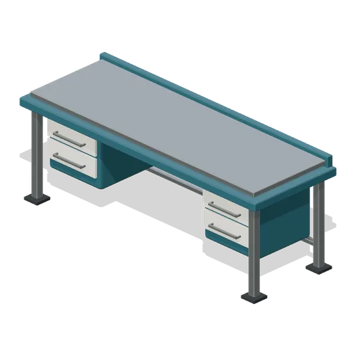 Optical Workshop Bench (Optician and Optical Lens Workshop)