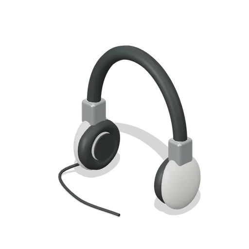 Audiometric Headphone Set (Hearing Aid and Audiology Clinic)