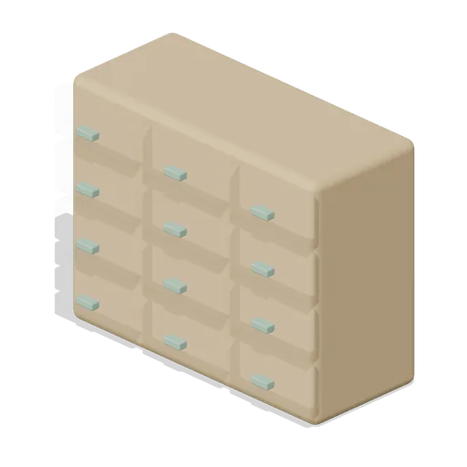 Micro Component Drawer Cabinet (Hearing Aid and Audiology Clinic)