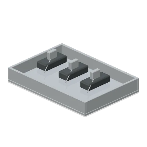 Receiver Component Tray (Hearing Aid and Audiology Clinic)