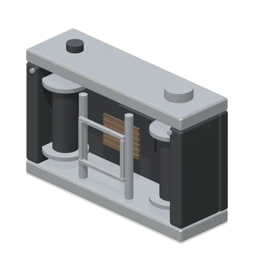 Opened Mechanical Camera Body (Camera Repair and Darkroom Laboratory)