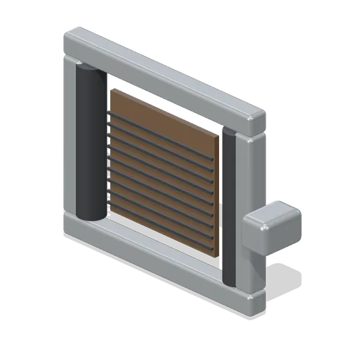Shutter Curtain Service Frame (Camera Repair and Darkroom Laboratory)