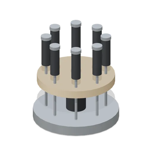 Precision Driver Carousel (Camera Repair and Darkroom Laboratory)