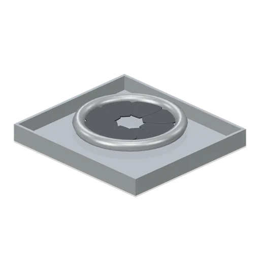 Aperture Blade Assembly Tray (Camera Repair and Darkroom Laboratory)
