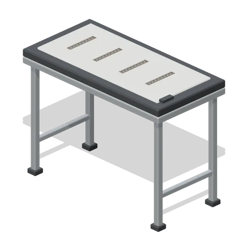 Illuminated Negative Inspection Desk (Camera Repair and Darkroom Laboratory)