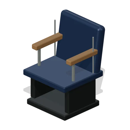 Curved Audience Seat (Planetarium and Optical Observatory)
