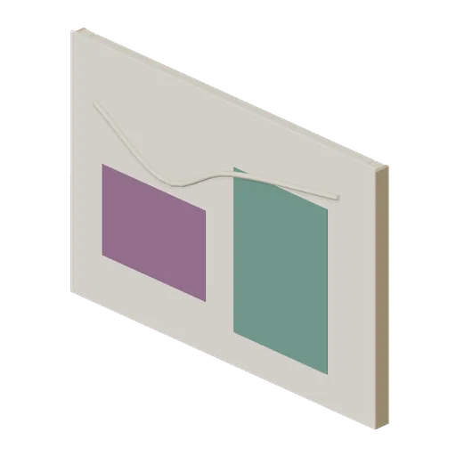 Original Abstract Canvas Painting (Museum Conservation and Art Restoration)