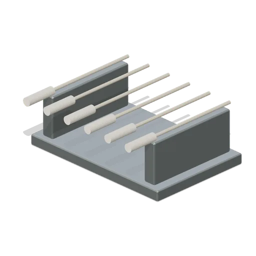 Swab Preparation Rack (Museum Conservation and Art Restoration)
