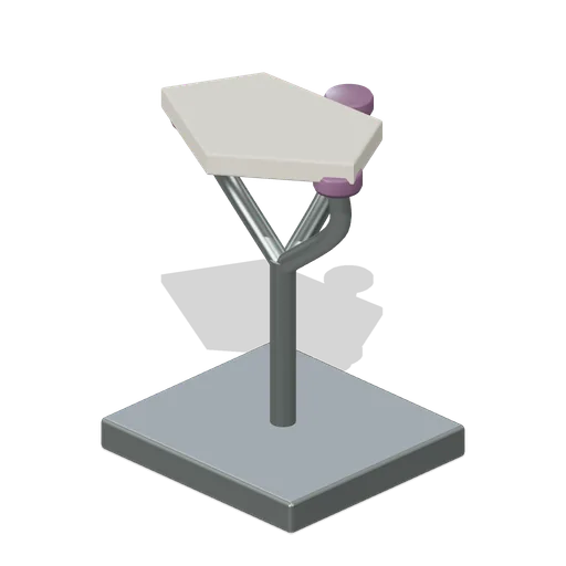 Forked Fragment Support Mount (Museum Conservation and Art Restoration)