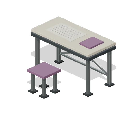 Condition Mapping Desk (Museum Conservation and Art Restoration)