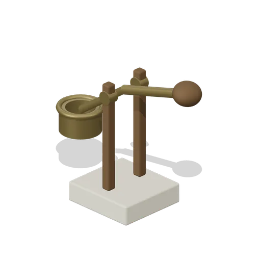 Water Driven Bell Striker (Water Clock Garden and Hydraulic Puzzles)