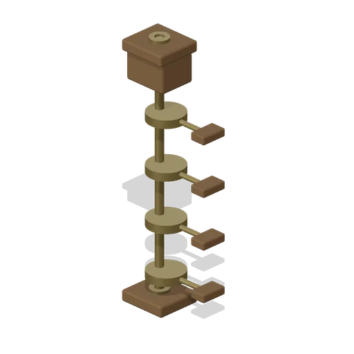 Shutter Camshaft (Water Clock Garden and Hydraulic Puzzles)