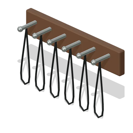 Patch Cord Storage Rail (Abandoned Telephone Exchange)