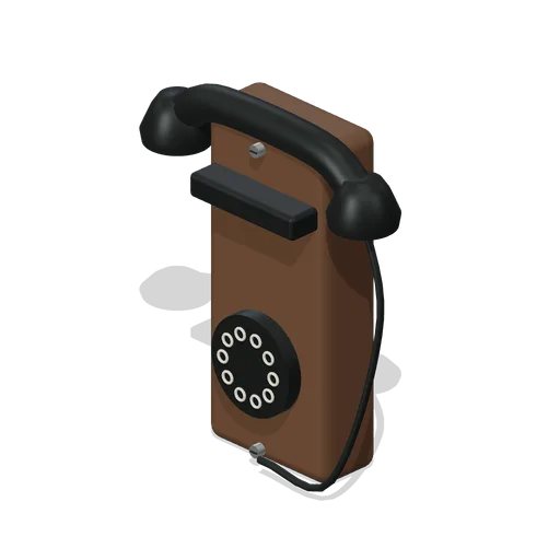 Wall Service Telephone (Abandoned Telephone Exchange)