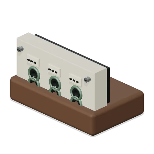 Plug Test Block (Abandoned Telephone Exchange)