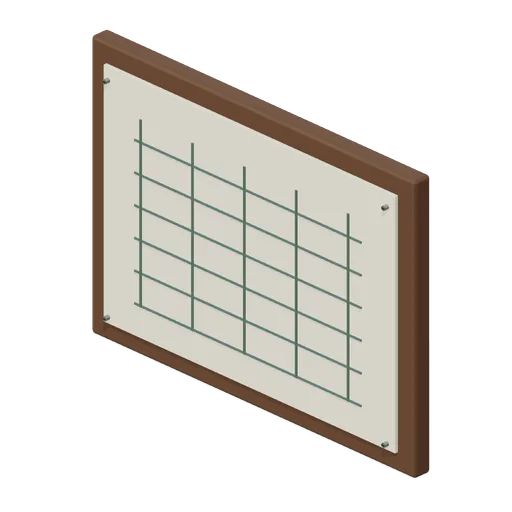 Exchange Plan Board (Abandoned Telephone Exchange)