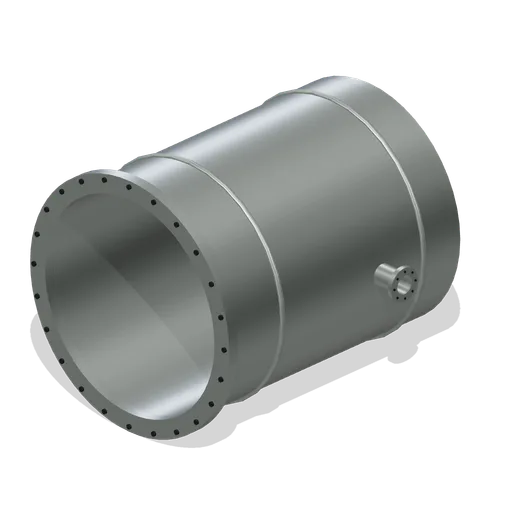 Horizontal Vacuum Chamber Body (Spacecraft Thermal Test Chamber)