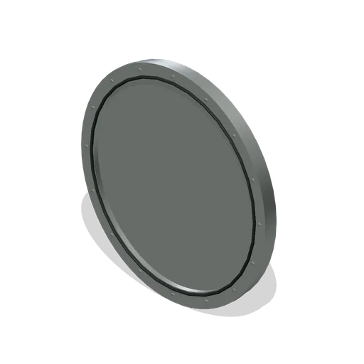 Chamber End Door (Spacecraft Thermal Test Chamber)