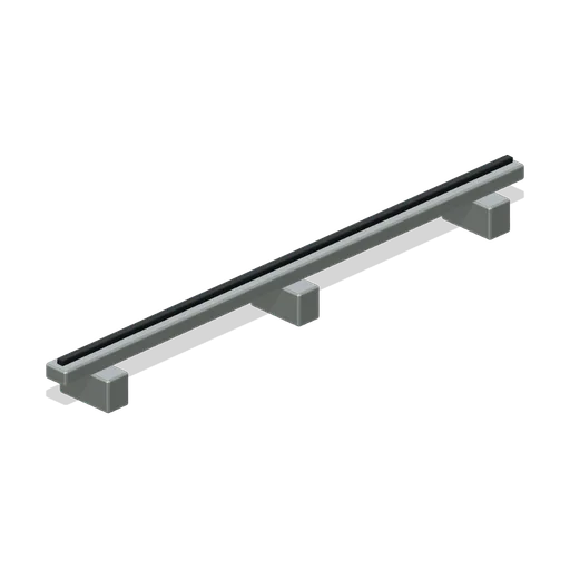 Shroud Support Rail (Spacecraft Thermal Test Chamber)