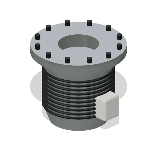 Turbopump Housing (Spacecraft Thermal Test Chamber)
