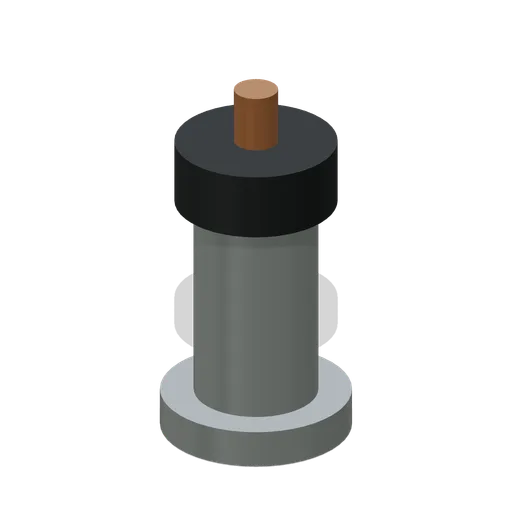 Vacuum Gauge Head (Spacecraft Thermal Test Chamber)