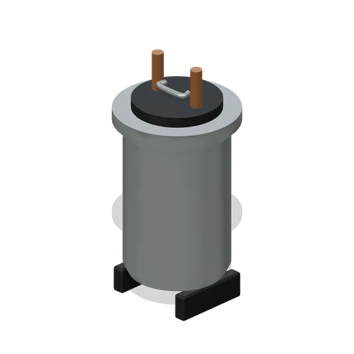 Cold Trap Vessel (Spacecraft Thermal Test Chamber)