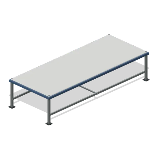 Long Canopy Packing Table (Spacecraft Parachute Packing Hall)