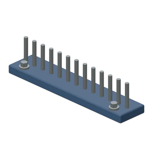 Suspension Line Comb (Spacecraft Parachute Packing Hall)