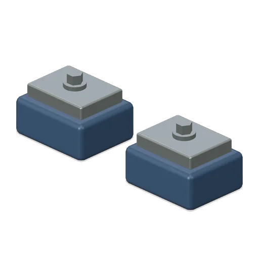 Specimen Grip Pair (Spacecraft Parachute Packing Hall)