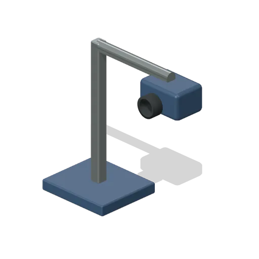 Inspection Camera Boom (Spacecraft Parachute Packing Hall)