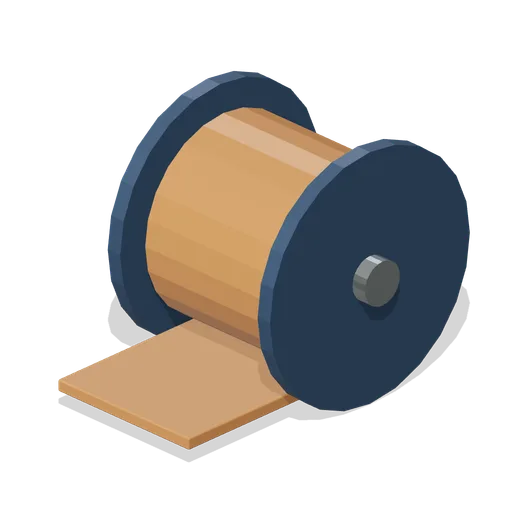 Webbing Supply Reel (Spacecraft Parachute Packing Hall)