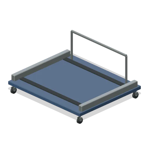 Recovery Bay Transport Dolly (Spacecraft Parachute Packing Hall)