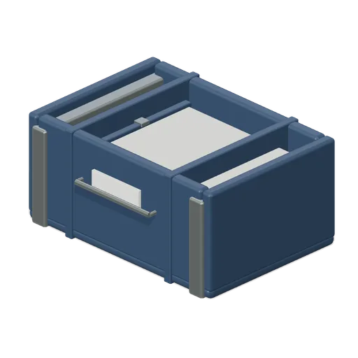 Packed Assembly Shipping Case (Spacecraft Parachute Packing Hall)