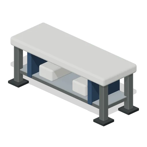 Clean Footwear Bench (Spacecraft Parachute Packing Hall)