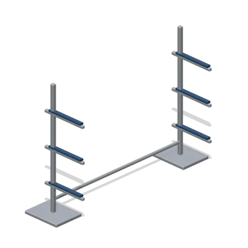 Oar Storage Rack (Rowing Boathouse and Regatta Course)