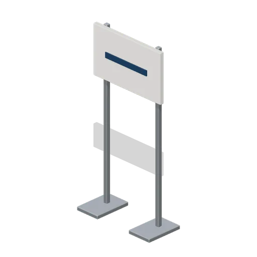 Course Marker Board (Rowing Boathouse and Regatta Course)