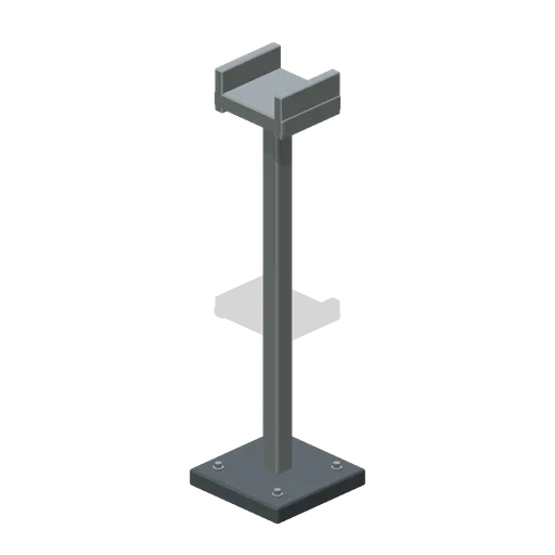Duct Support Stand (Coffee Roastery and Cupping Room)