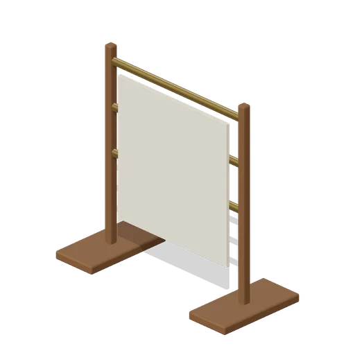 Felt Blanket Rack (Fantasy Cartographers Map Printing Guild)